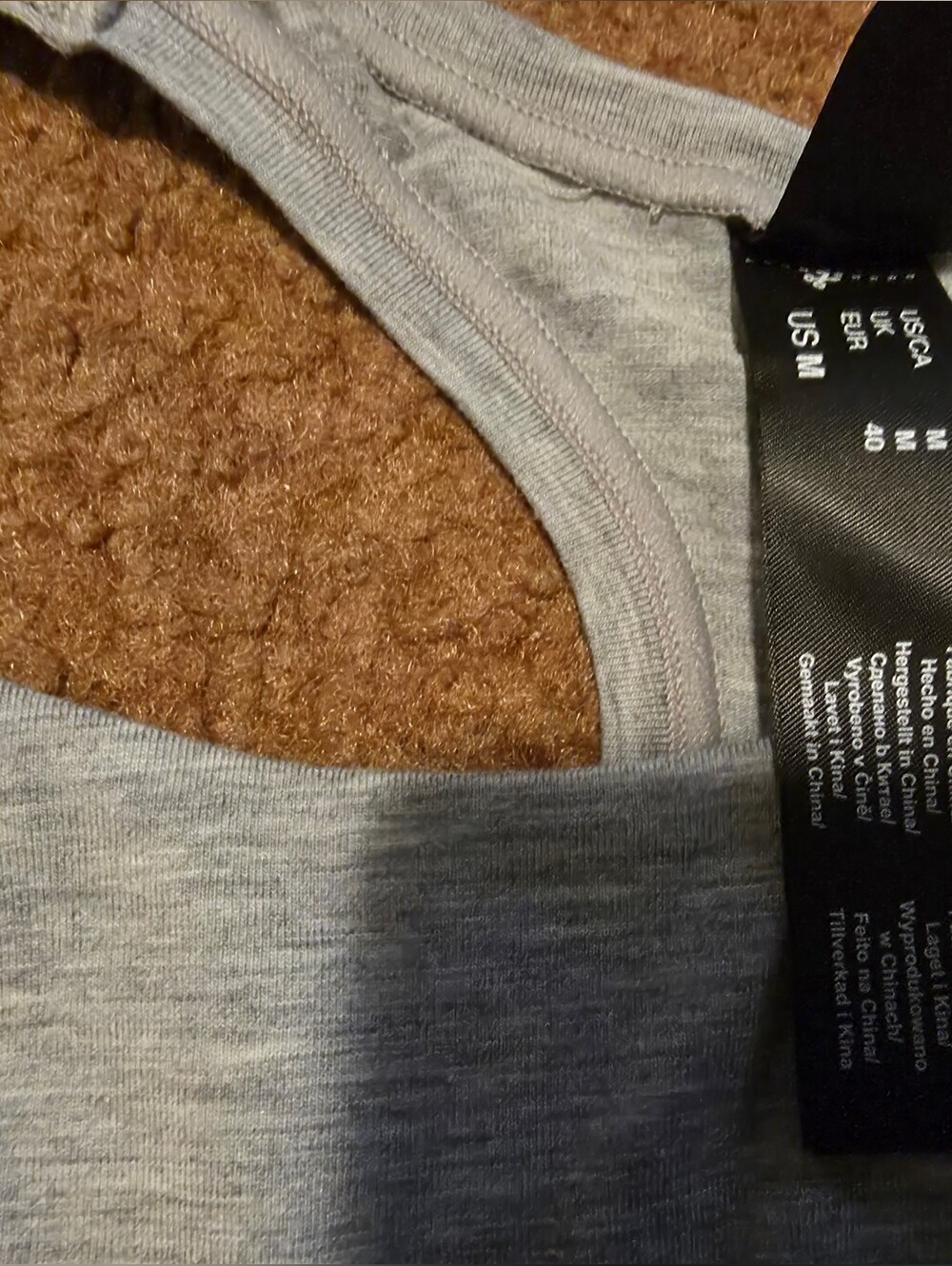 NWT- DKNY Gray Logo Sports Bra - Gray - Picture 7 of 16